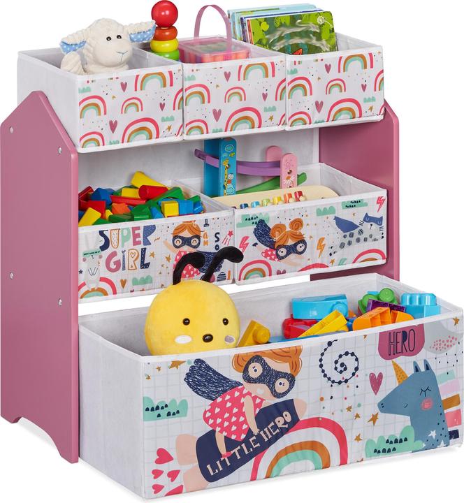 Actual product image Relaxdays Children shelf