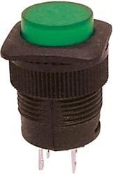 Actual product image Velleman Push Button Switch Off-On With Green Led