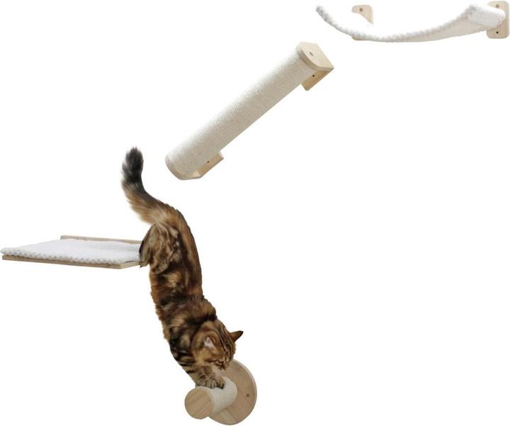 Actual product image Kerbl Climbing wall Alps (50 cm, White, Nature)