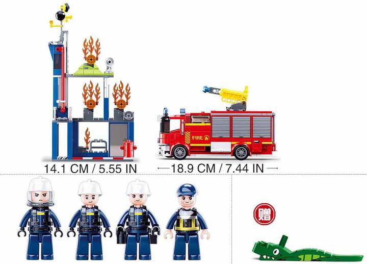 Actual product image Sluban Training center of the fire department