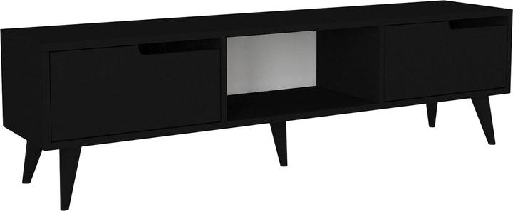 Image du produit En.Casa Fernsehschrank Kullila 160x35x40 cm Schwarz (160 x 35 x 40 cm)