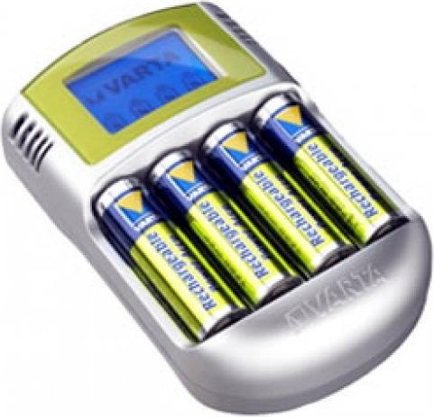 Immagine prodotto Varta LCD Charger (1 pz., AAA, AA, 2600 mAh, Caricabatterie senza batteria)