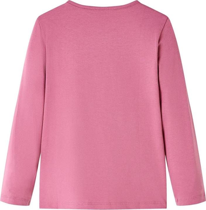 Immagine prodotto VidaXL Camicia da bambino a maniche lunghe rosa lampone 116,Materiale: 95 (116)