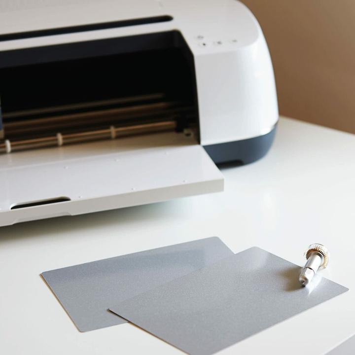 Produktbild Cricut Metall-Schild Aluminium 10 x 10 cm, 4 Stück