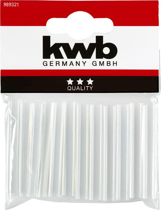 Produktbild kwb Klebesticks, Ø 7 mm x 50 mm, 12 Stk. 989321