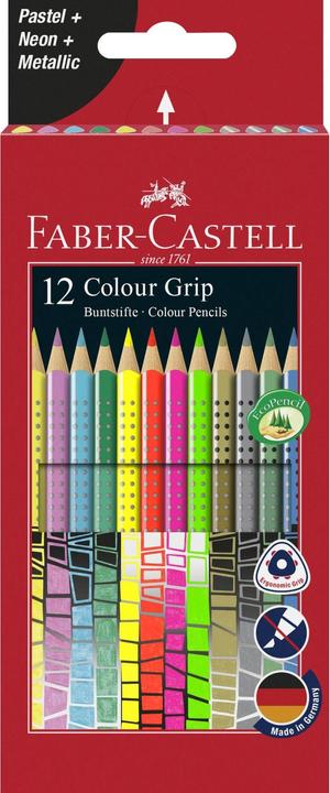 Produktbild Faber-Castell Colour Grip (Mehrfarbig, 12 x)