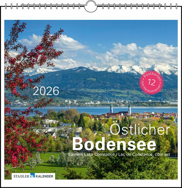 Actual product image stlicher Bodensee 2026 (17 x 17 cm, Hardcover, English, French)