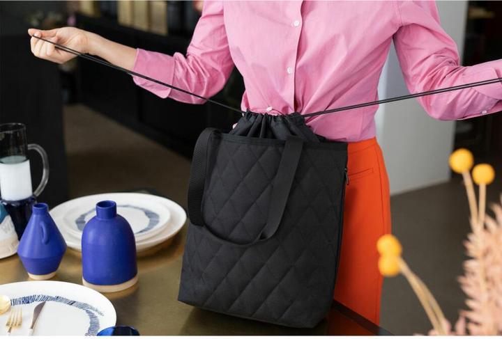 Image du produit reisenthel Sac Classic Shopper M Rhombus Noir