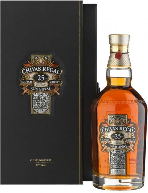 Produktbild Chivas Regal 25 Years Regal (Blended Whisky, Scotch Whisky, 1 x 70 cl)