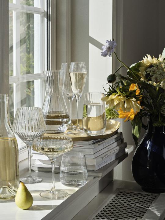 Actual product image Broste Copenhagen Sandvig white wine glass 0.45l (45 cl, 1 Glasses, White wine glasses)