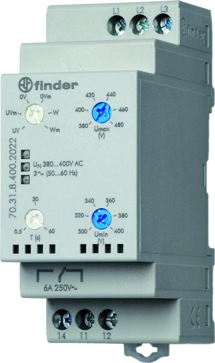 Actual product image Finder 3-phase monitoring 380-415 V AC 70.31.8.400.2022