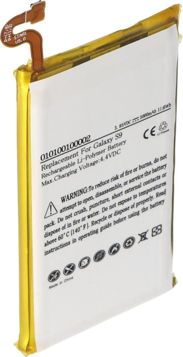 Actual product image AccuCell Akku Samsung Galaxy S9