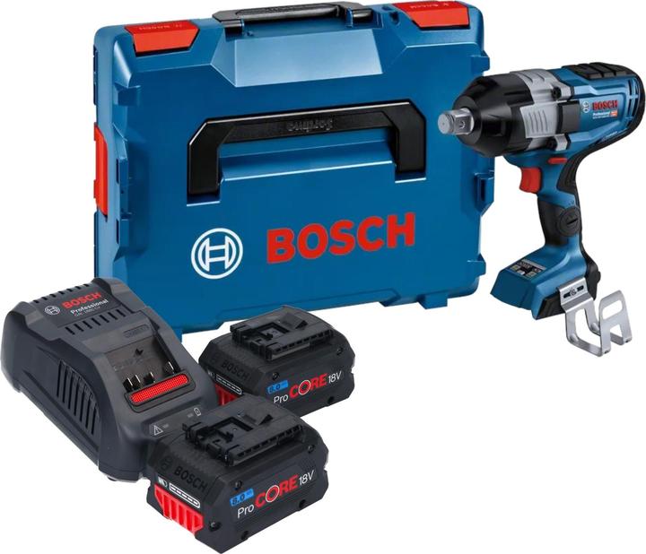 1 x Bluetooth Low Energy module GCY 42 Professional (1 600 A01 6NH), 1/1 L-BOXX insert for device and charger (1 600 A02 58Y), 2 x ProCORE18V 8.0Ah rechargeable battery (1 600 A01 6GK), L-BOXX 136 (1 600 A01 2G0), Quick charger GAL 1880 CV (1 600 A00 B8G)