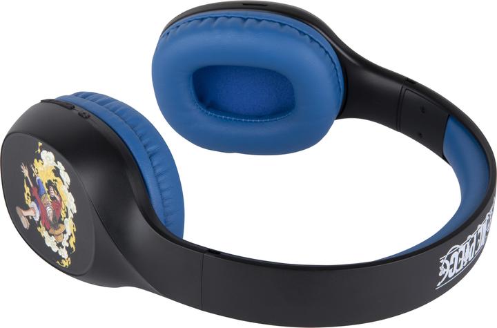 Produktbild NoName ONE PIECE - Casque Bluetooth - Bleu & Noir (Kabellos, Kabelgebunden)