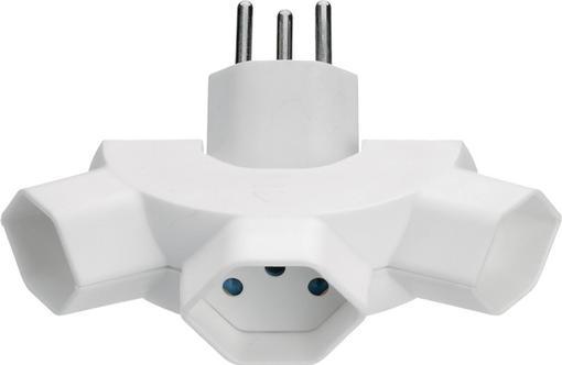 Image du produit Steffen Fiche de branchement Steko Peacock (Type 13, 3 x)