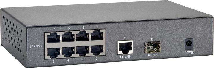 Image du produit LevelOne Fgp-1000 : 8 Fe Poe+1 Ge+1 Ge Sfp (10 Ports)