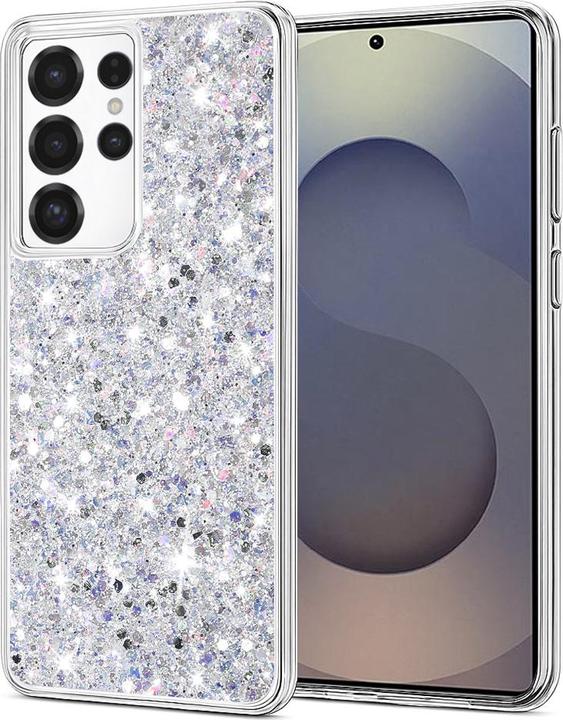 Produktbild Techsuit - Sparkly Glitter - Samsung Galaxy S25 Ultra - White (Samsung Galaxy S25 Ultra)