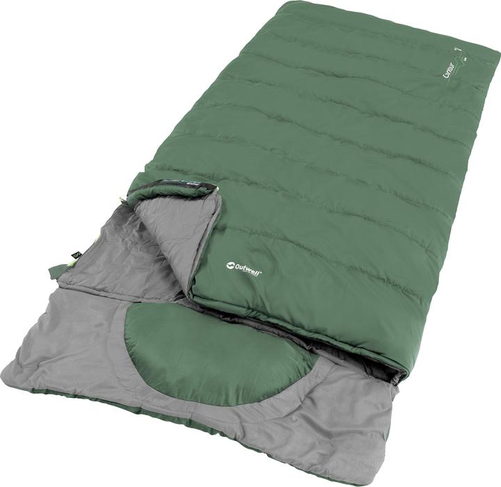 Outwell sac de couchage Contour Lux XL polyester, vert (235 cm)