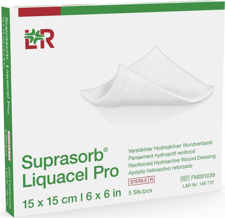 Lohmann & Rauscher SUPRASORB LIQU PRO 15X15CM (5 x)