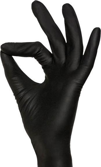 Produktbild Med-Comfort Style Handschuhe Puderfrei Schwarz (L)