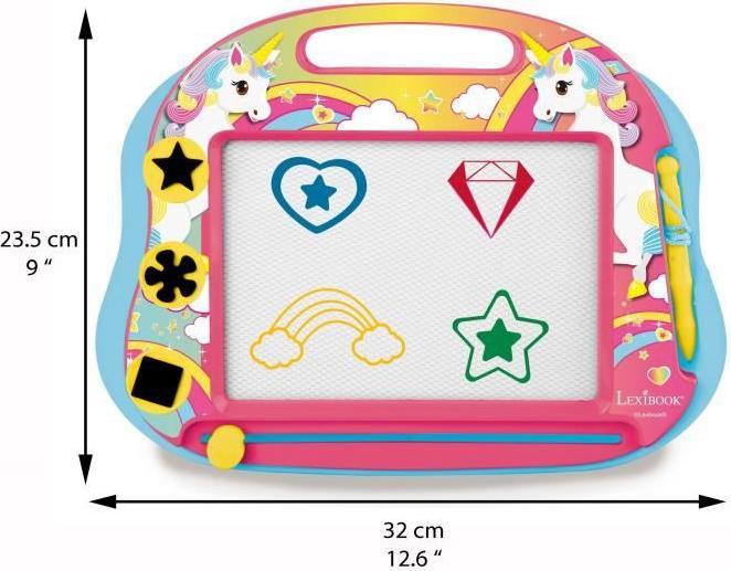 Produktbild Lexibook Magische magnetische Einhorn Zeichentafel