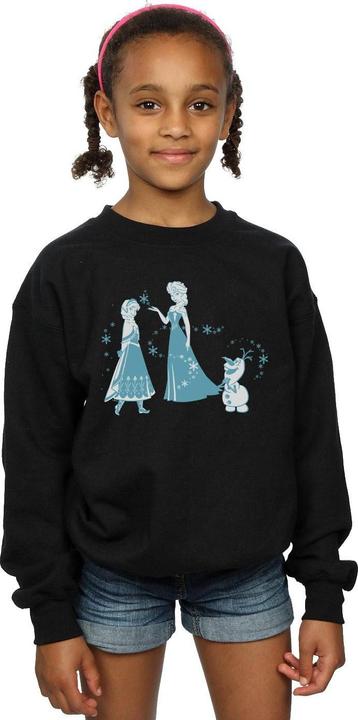 Produktbild Disney Frozen Magic Snowflakes Sweatshirt Mädchen (116)
