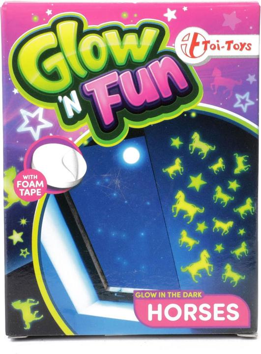 Toi-Toys Glow n Fun Glow in the Dark Pferde