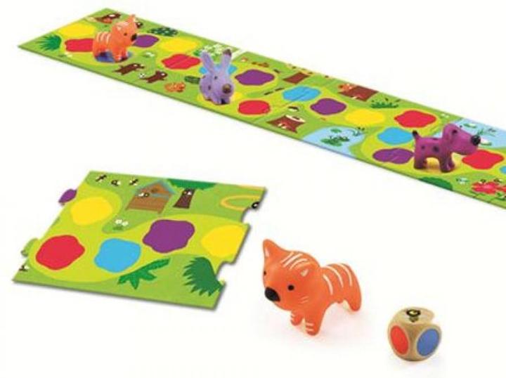 Actual product image Djeco Little Circuit (German, French, Italian, English)