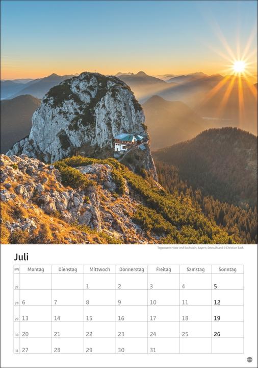 Actual product image Alpen Kalender 2026 (German)