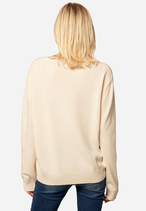 Actual product image Bellemere Sweater Sabrina Boat Neck Merino-Cashmere Sweater (L)
