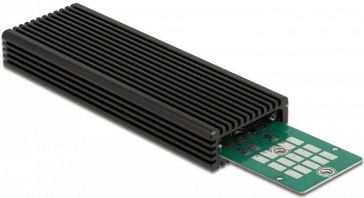 Actual product image Delock External USB Type-C™ Combo Enclosure for M.2 NVMe PCIe or SATA SSD (M.2 2230, M.2 2242, M.2 2260, M.2 2280)