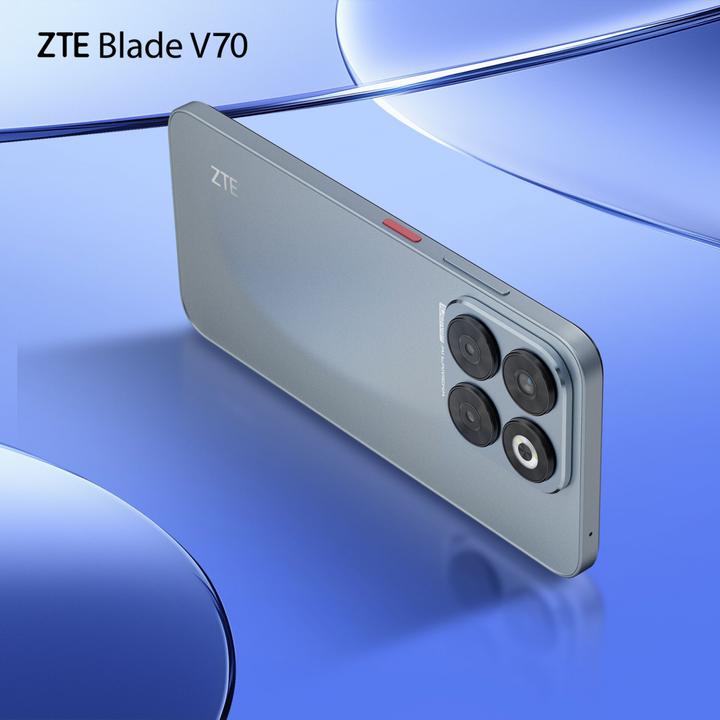 Actual product image ZTE Blade V70 8GB/256GB Stardust Gray (256 GB, Stardust grey, 6.70", Dual SIM, 4G)