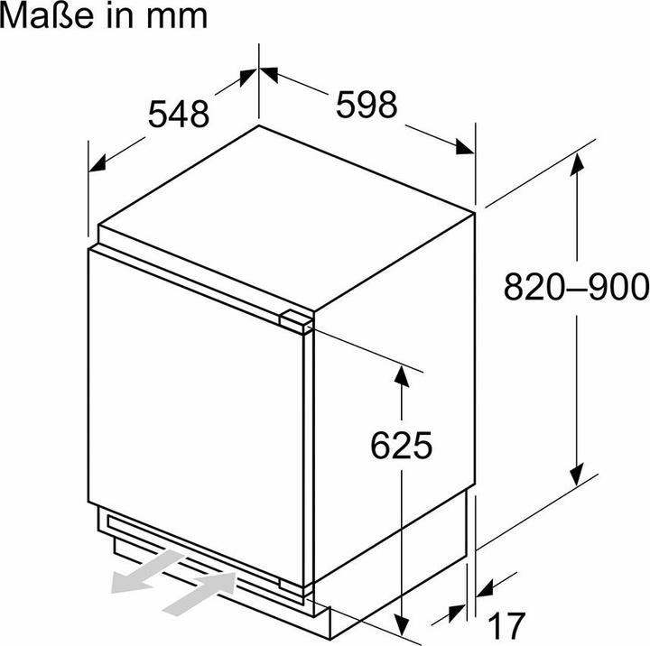 Immagine prodotto Bosch Hausgeräte KUL22ADD0H (110 l)