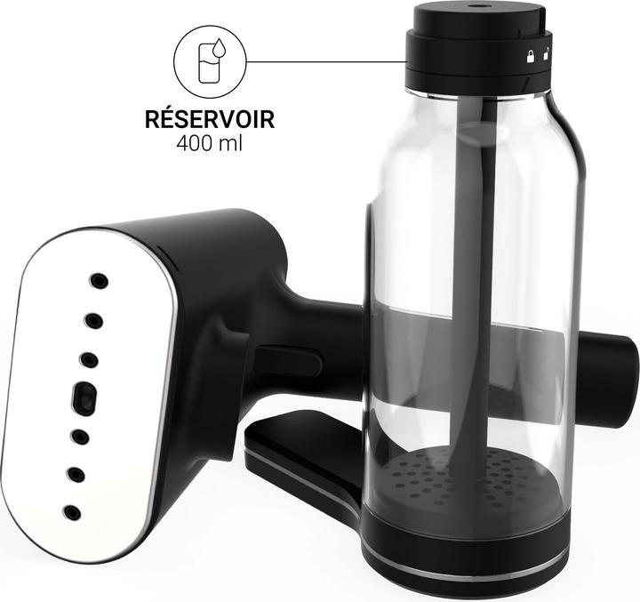SteamOne KarlXL 2 - Voor Strijken en Stomen - Handstomer - Kledingstomer - Zwart (EUXL400V2) (2000 W, 33 g/min)