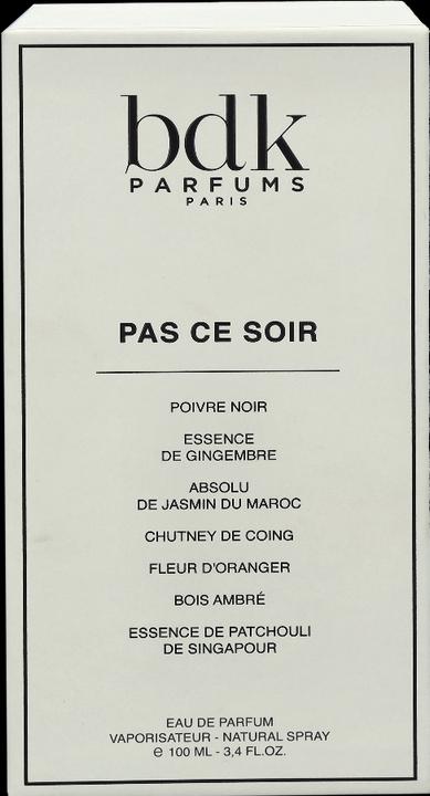 Actual product image Bdk Parfums Paris Pas ce Soir (Eau de parfum, 100 ml)