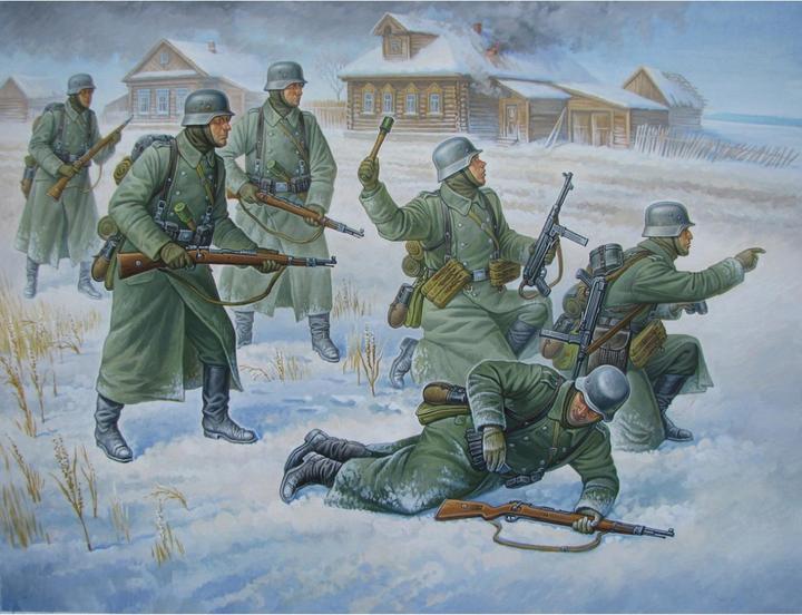 Immagine prodotto Tamiya 1:72 Fanteria tedesca (uniforme invernale)