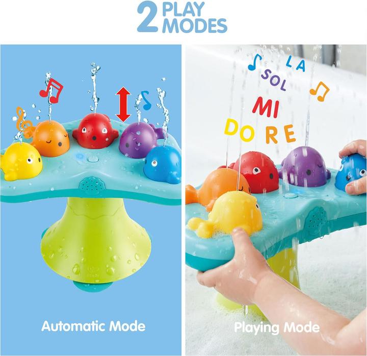 Actual product image Hape Musical whales