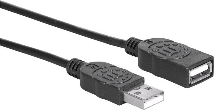 Image du produit Manhattan USB A — USB A (1 m, USB 2.0)
