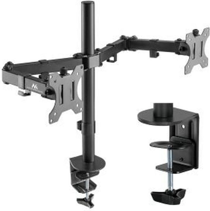 Immagine prodotto Maclean Uchwyt Biurkowy Na 2 Monitory LCD Mc-884 (Tavolo, 32.01")