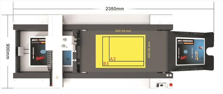 Immagine prodotto Tschudi Büromaschinen Fustellatrice digitale / plotter da taglio T-CUT 7553+, formato 75 x 53 cm