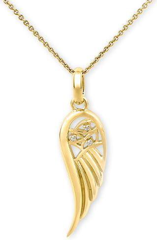 Breuning ANHÄNGER - BRILL. 0,017 Ct. H/si (585, - Gold)