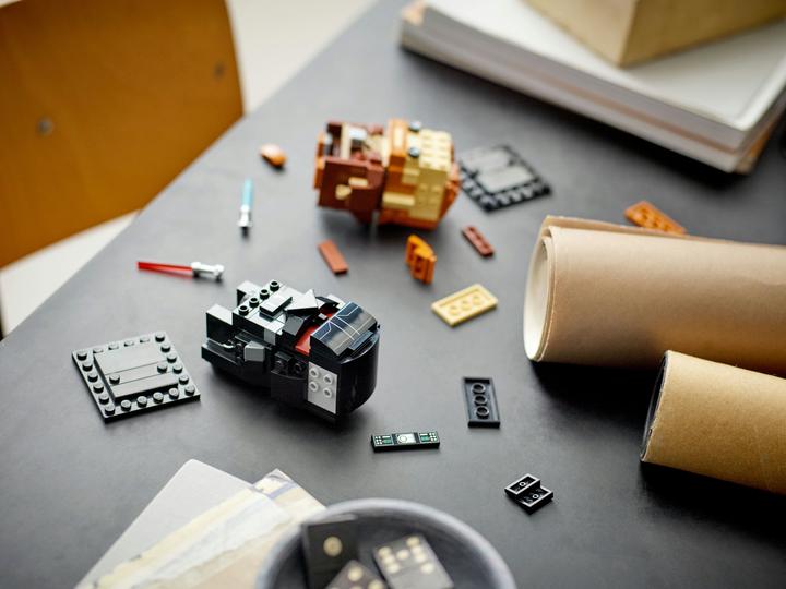 Productafbeelding LEGO BrickHeadz - Obi-Wan Kenobi & Darth Vader (40547, LEGO Brickheadz)