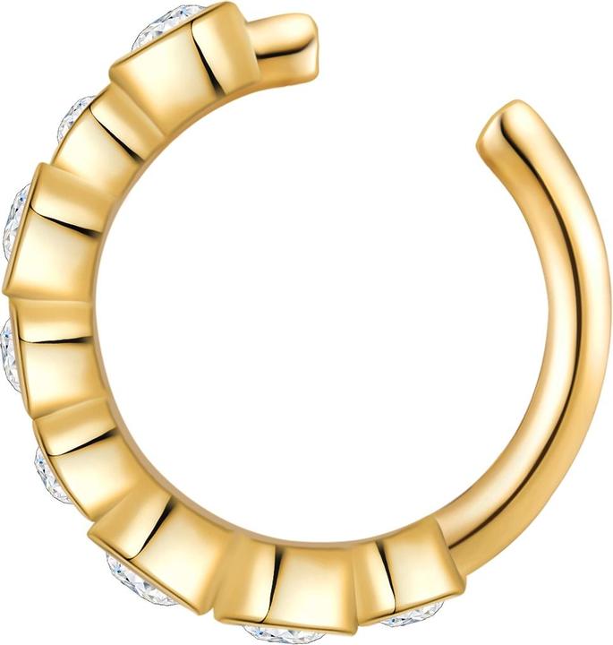 Actual product image Lulu & Jane Ladies metal alloy decorated with crystals by Swarovski® yellow gold - 29517 (Metal alloy)