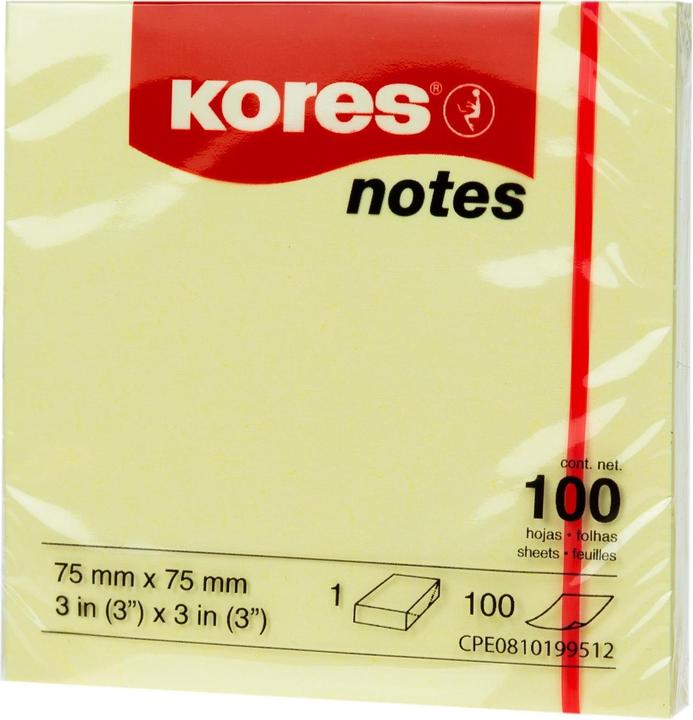 Immagine prodotto Kores Note (7,5 x 7,5 cm)