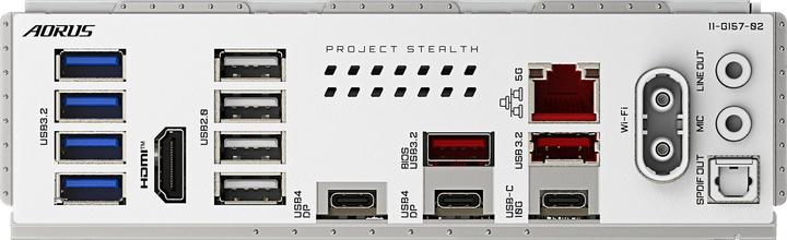 Immagine prodotto Gigabyte X870 AORUS STEALTH ICE (X870,AM5,ATX,DDR5) (AM5, AMD X870, ATX)