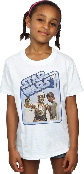 Immagine prodotto Star Wars Luke Skywalker And C-3PO Maglietta Ragazze (116)