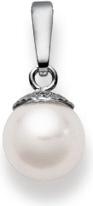 Produktbild Natsumi Schmuck Anhänger Akoya Perle Weissgold 18K/750 7-7.5mm Ø (750/18 K Weissgold)