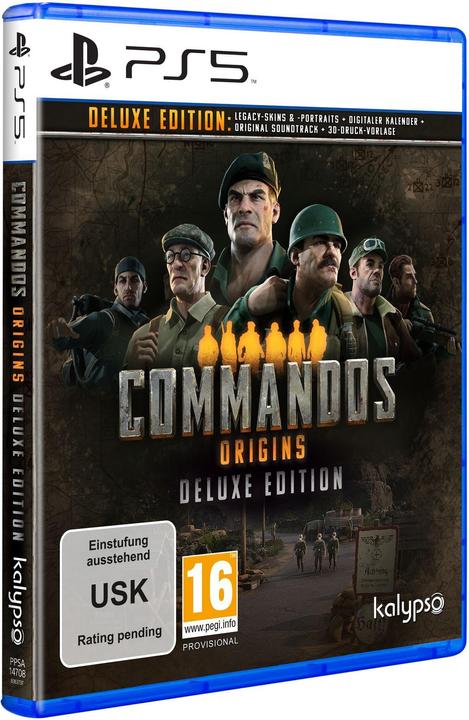 Produktbild Commandos: Origins - Deluxe Edition (PS5, DE)