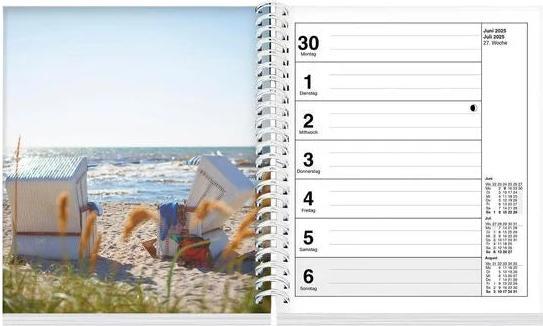 Produktbild Meereszauber Fotokalender 2025 (17 x 20 cm, Deutsch)