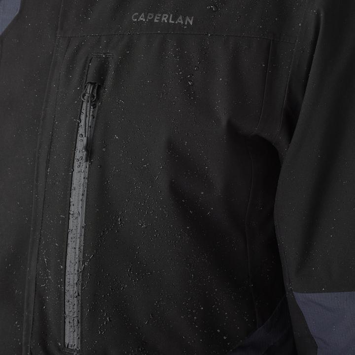 Produktbild Caperlan Angeljacke FJ 500 WPF wasserdicht Herren grau/schwarz (XXL)